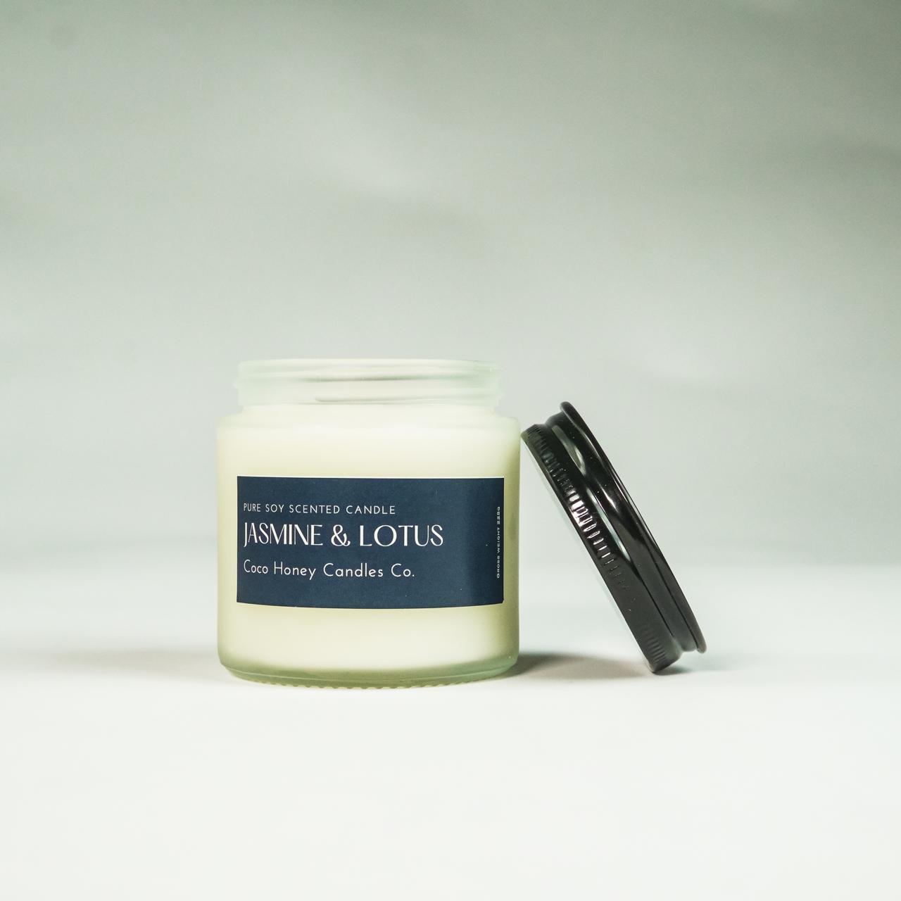 Mini Frosted Glass Jar 250G