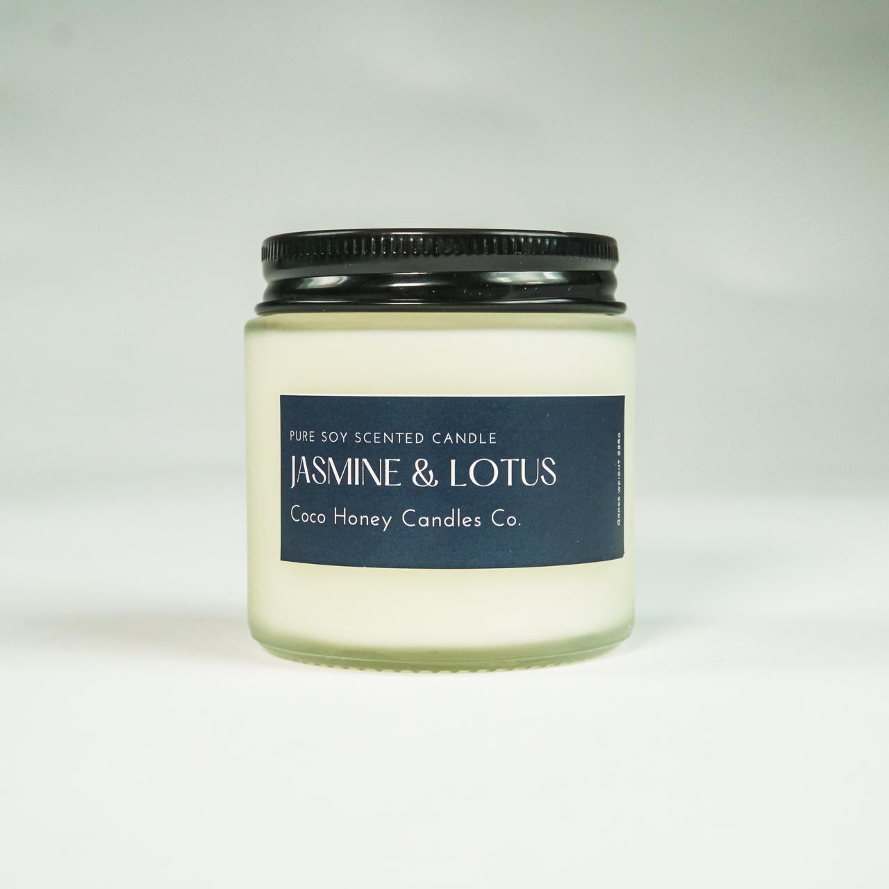 Mini Frosted Glass Jar 250G