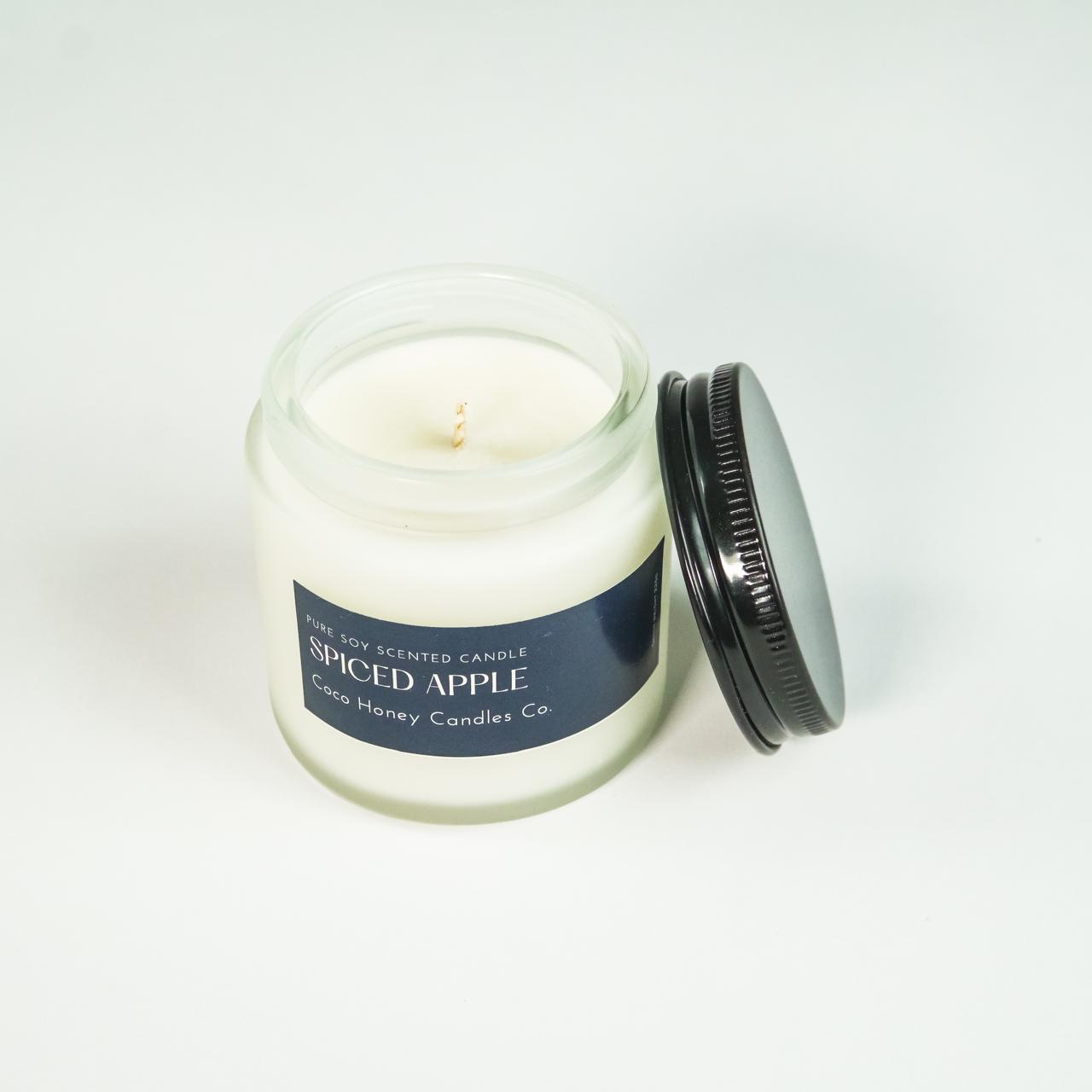 Mini Frosted Glass Jar 250G